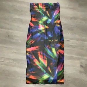 Jade Multicolor Tube Dress